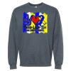 16x20 PRINT AREA Softstyle® Midweight Crewneck Sweatshirt Thumbnail