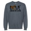 16x20 PRINT AREA Softstyle® Midweight Crewneck Sweatshirt Thumbnail