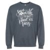 16x20 PRINT AREA Softstyle® Midweight Crewneck Sweatshirt Thumbnail