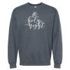 16x20 PRINT AREA Softstyle® Midweight Crewneck Sweatshirt Thumbnail