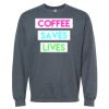 16x20 PRINT AREA Softstyle® Midweight Crewneck Sweatshirt Thumbnail