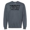 16x20 PRINT AREA Softstyle® Midweight Crewneck Sweatshirt Thumbnail