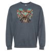 16x20 PRINT AREA Softstyle® Midweight Crewneck Sweatshirt Thumbnail
