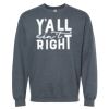 16x20 PRINT AREA Softstyle® Midweight Crewneck Sweatshirt Thumbnail