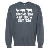 16x20 PRINT AREA Softstyle® Midweight Crewneck Sweatshirt Thumbnail