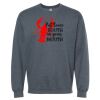 16x20 PRINT AREA Softstyle® Midweight Crewneck Sweatshirt Thumbnail