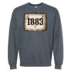 16x20 PRINT AREA Softstyle® Midweight Crewneck Sweatshirt Thumbnail