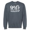 16x20 PRINT AREA Softstyle® Midweight Crewneck Sweatshirt Thumbnail