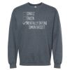 16x20 PRINT AREA Softstyle® Midweight Crewneck Sweatshirt Thumbnail