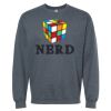 16x20 PRINT AREA Softstyle® Midweight Crewneck Sweatshirt Thumbnail