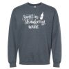 16x20 PRINT AREA Softstyle® Midweight Crewneck Sweatshirt Thumbnail