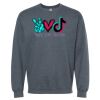 16x20 PRINT AREA Softstyle® Midweight Crewneck Sweatshirt Thumbnail