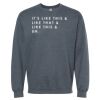 16x20 PRINT AREA Softstyle® Midweight Crewneck Sweatshirt Thumbnail
