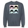 16x20 PRINT AREA Softstyle® Midweight Crewneck Sweatshirt Thumbnail