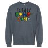 16x20 PRINT AREA Softstyle® Midweight Crewneck Sweatshirt Thumbnail