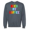 16x20 PRINT AREA Softstyle® Midweight Crewneck Sweatshirt Thumbnail