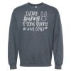 16x20 PRINT AREA Softstyle® Midweight Crewneck Sweatshirt Thumbnail