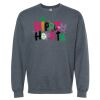 16x20 PRINT AREA Softstyle® Midweight Crewneck Sweatshirt Thumbnail