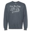 16x20 PRINT AREA Softstyle® Midweight Crewneck Sweatshirt Thumbnail