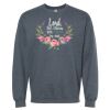 16x20 PRINT AREA Softstyle® Midweight Crewneck Sweatshirt Thumbnail