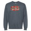 16x20 PRINT AREA Softstyle® Midweight Crewneck Sweatshirt Thumbnail