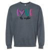 16x20 PRINT AREA Softstyle® Midweight Crewneck Sweatshirt Thumbnail