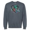 16x20 PRINT AREA Softstyle® Midweight Crewneck Sweatshirt Thumbnail