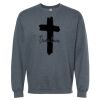 16x20 PRINT AREA Softstyle® Midweight Crewneck Sweatshirt Thumbnail