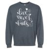 16x20 PRINT AREA Softstyle® Midweight Crewneck Sweatshirt Thumbnail
