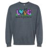16x20 PRINT AREA Softstyle® Midweight Crewneck Sweatshirt Thumbnail