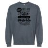 16x20 PRINT AREA Softstyle® Midweight Crewneck Sweatshirt Thumbnail