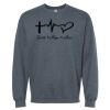 16x20 PRINT AREA Softstyle® Midweight Crewneck Sweatshirt Thumbnail