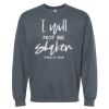 16x20 PRINT AREA Softstyle® Midweight Crewneck Sweatshirt Thumbnail