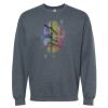 16x20 PRINT AREA Softstyle® Midweight Crewneck Sweatshirt Thumbnail