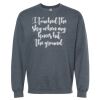 16x20 PRINT AREA Softstyle® Midweight Crewneck Sweatshirt Thumbnail