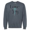 16x20 PRINT AREA Softstyle® Midweight Crewneck Sweatshirt Thumbnail