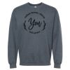 16x20 PRINT AREA Softstyle® Midweight Crewneck Sweatshirt Thumbnail