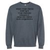 16x20 PRINT AREA Softstyle® Midweight Crewneck Sweatshirt Thumbnail