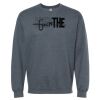 16x20 PRINT AREA Softstyle® Midweight Crewneck Sweatshirt Thumbnail