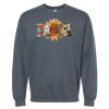 16x20 PRINT AREA Softstyle® Midweight Crewneck Sweatshirt Thumbnail