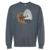 16x20 PRINT AREA Softstyle® Midweight Crewneck Sweatshirt Thumbnail