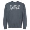 16x20 PRINT AREA Softstyle® Midweight Crewneck Sweatshirt Thumbnail