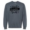 16x20 PRINT AREA Softstyle® Midweight Crewneck Sweatshirt Thumbnail