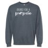 16x20 PRINT AREA Softstyle® Midweight Crewneck Sweatshirt Thumbnail