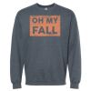 16x20 PRINT AREA Softstyle® Midweight Crewneck Sweatshirt Thumbnail
