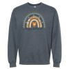 16x20 PRINT AREA Softstyle® Midweight Crewneck Sweatshirt Thumbnail