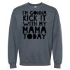 16x20 PRINT AREA Softstyle® Midweight Crewneck Sweatshirt Thumbnail