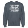 16x20 PRINT AREA Softstyle® Midweight Crewneck Sweatshirt Thumbnail