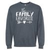 16x20 PRINT AREA Softstyle® Midweight Crewneck Sweatshirt Thumbnail