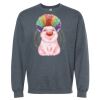 16x20 PRINT AREA Softstyle® Midweight Crewneck Sweatshirt Thumbnail